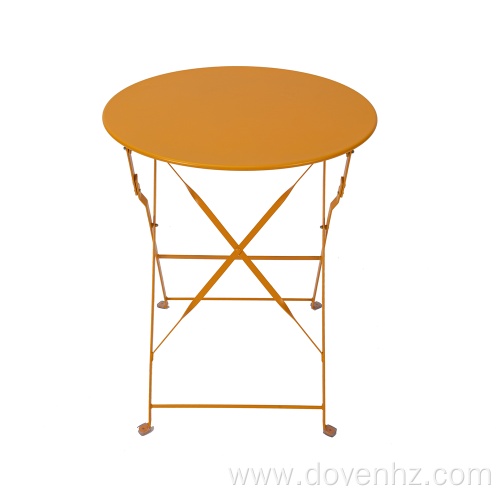 60cm Metal Round Folding Table